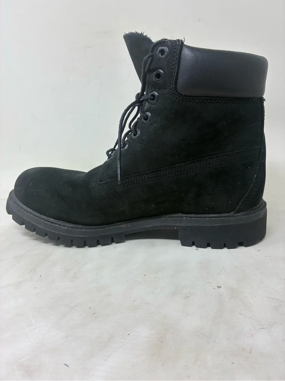 Timberland Black Men's Lace-Up Work Boot